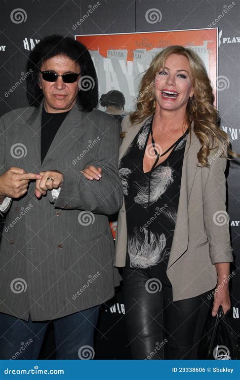 Gene Simmons Shannon Tweed Editorial Photo Image Of Premiere