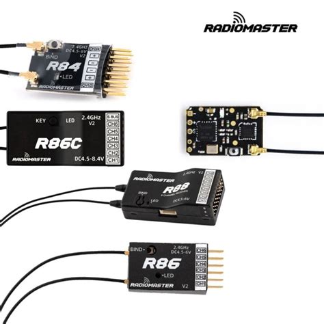 Radiomaster R81 R84 R86 R86C R88 V2 Receiver Receptor 4CH 6CH 8CH 16CH ...