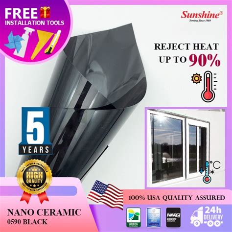 Free Tools Nano Ceramic Film Privacy Film Tahan Panas Window