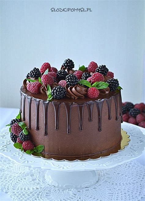 Tort Drip Cake Czekoladowy Tort Z Owocami Artofit