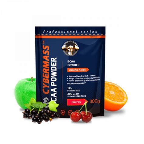 Купить Бца 2:1:1 в СПБ. BCAA CyberMass 300г - 790р.
