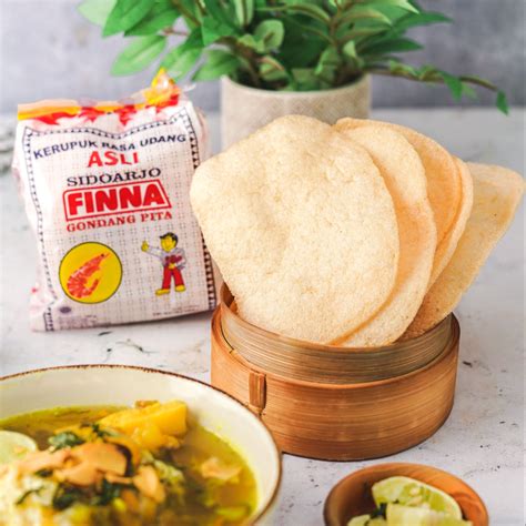 Finna Gondang Pita Kerupuk Udang 500gr