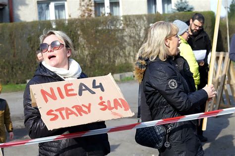 Kolejny protest w sprawie planów przebudowy autostrady A4 Przyjadą