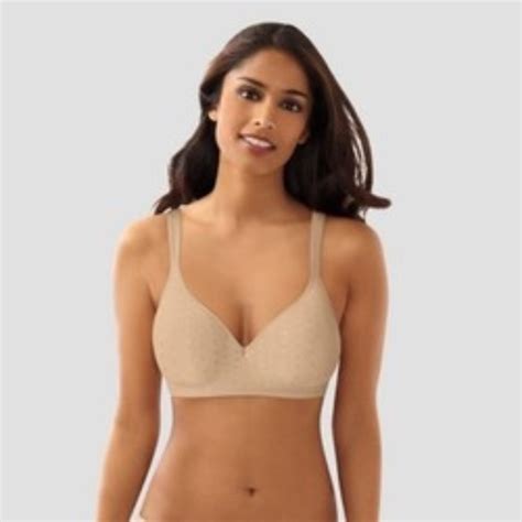 Bali Intimates Sleepwear Beauty By Bali Foam Wirefree Bra Nude Polka Dot Poshmark