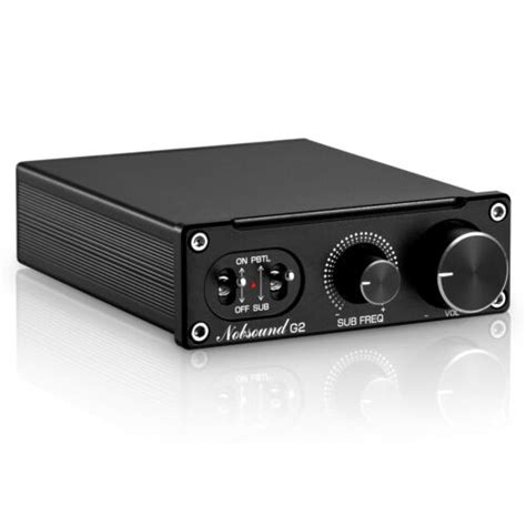 Nobsound G2 Mini Mono Channel Subwoofer / Full-Frequency Power ...