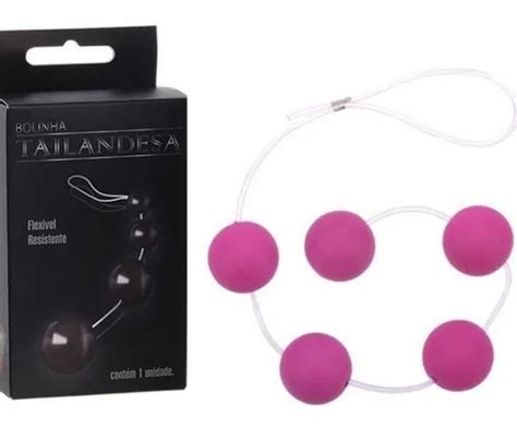 Bolinha Pompoar Tailandesa 5 Bolinhas Pink Sex Shop Violeta MercadoLivre