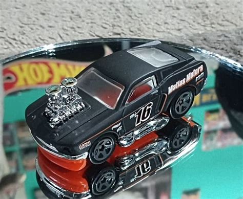 Hot Wheels Tooned 1968 Ford Mustang Etsy