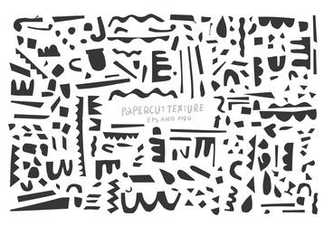 Retro Y K Nude Colored Paper Cut Anonymous Vector Image