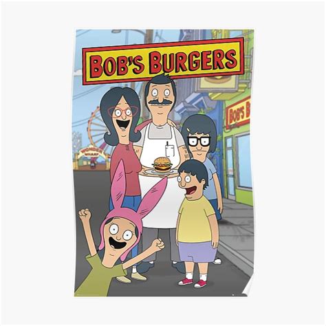 "The Bob's Burgers " Poster for Sale by brunowilso | Redbubble