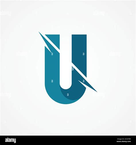 Blue Letter U
