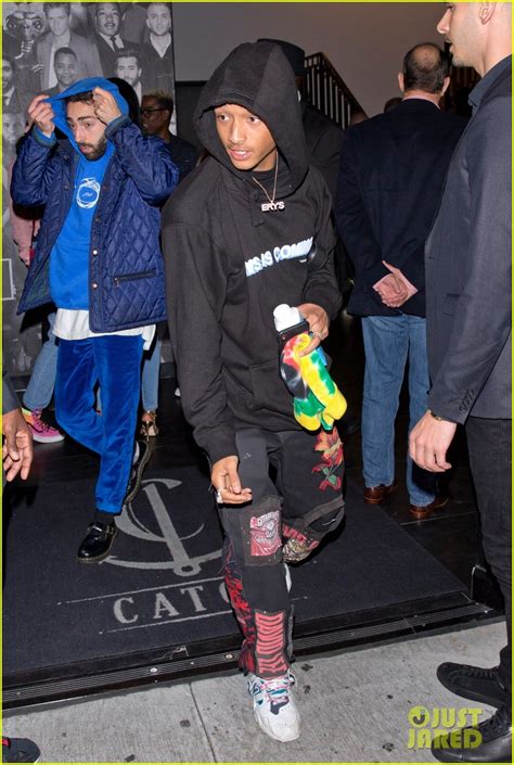 Jaden Smith Dresses As Store Employee To Promote Just Water In New