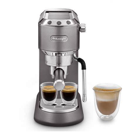 DeLonghi Dedica Arte EC885.GY ESE Pod Espresso Coffee Machine - Grey ...
