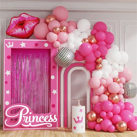 Pink Barbie Party Balloon Garland Kit Ph