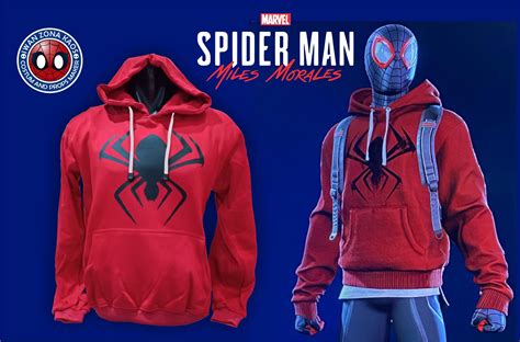 Jacket Hoodie Bodega Suit Miles Morales Spiderman Miles Morales Ps4