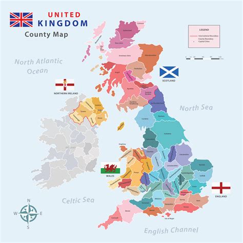 Uk Counties Breakdown With Map Classical Finance