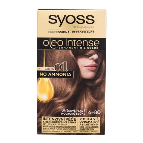 Syoss Oleo Intense Permanent Oil Color Barva Na Vlasy Pro Eny Ml