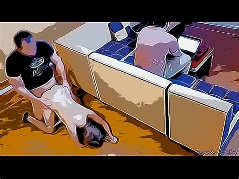 Joven Esposa Caliente Engaña a su Marido Cuando esta Trabajando en la Lapto NTR Cartoon Hentai