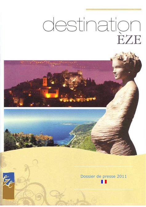 Calaméo Eze Office de Tourisme dossier de presse Français