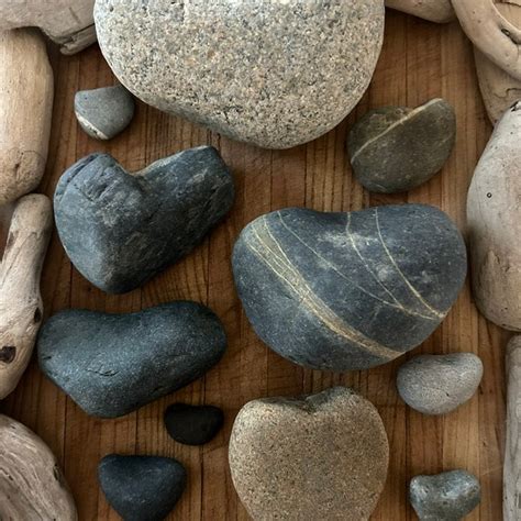 Heart Shaped Rocks Etsy