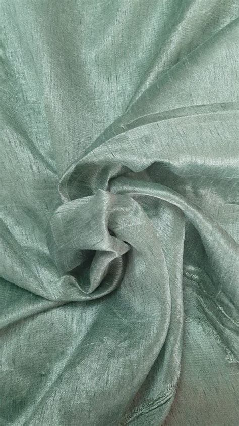 Plain Pista Green Bangalore Silk Fabric At Rs Meter In Surat Id