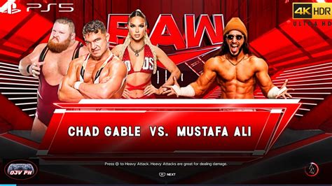 Wwe K Ps Chad Gable Vs Mustafa Ali Raw April K