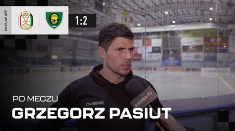 Grzegorz Pasiut po meczu JKH GKS Jastrzębie GKS Katowice 1 2 05 03