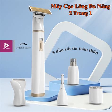 Máy Cạo Lông Đa Năng 5 Trong 1 Cây Cạo Lông Vùng Kín Bikini Cạo Lông
