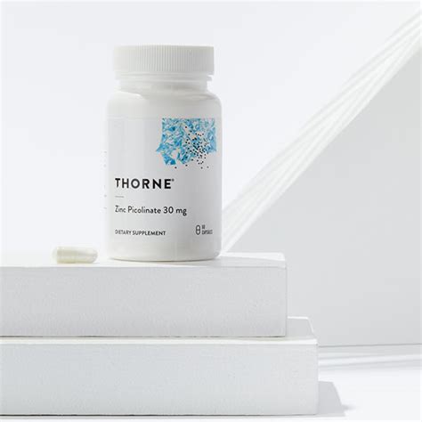Thorne Zinc Picolinate 30 mg — Recovery For Athletes