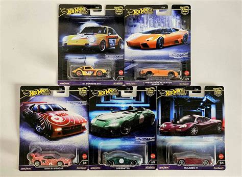 Hot Wheels Car Culture Exotic Envy Set Completo Universo Hot