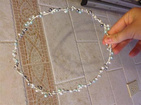 Diy Bohemian Pearl Crown Headpiece · How To Make A Flower Crown
