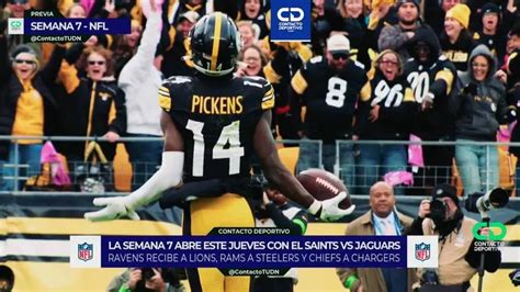 La Previa De La Semana 7 De La NFL Sin Equipos Invictos TUDN