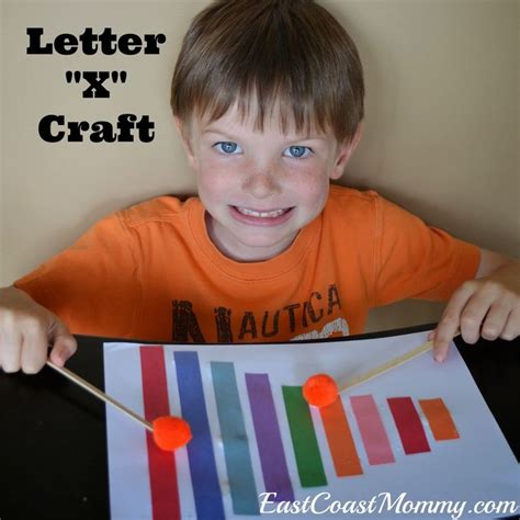 Letter X Crafts, Preschool Letter Crafts, Alphabet Crafts, Preschool ...