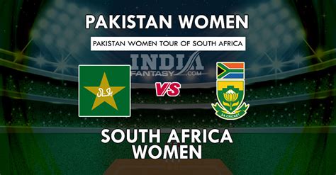 PK W Vs SA W Dream11 Prediction 1st T20 Match Preview Fantasy Team