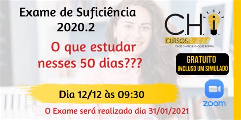 CFC Aula Gratuita Exame de Suficiência 2020 2 O QUE ESTUDAR NESSES