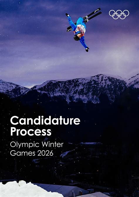 2026 Bid The International Olympic Committee Publishes The Candidature