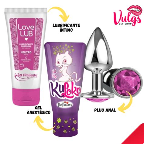 Plug Anal Lubrificante Intimo Sexual Gel Anestesico Excitante Feminino Shopee Brasil