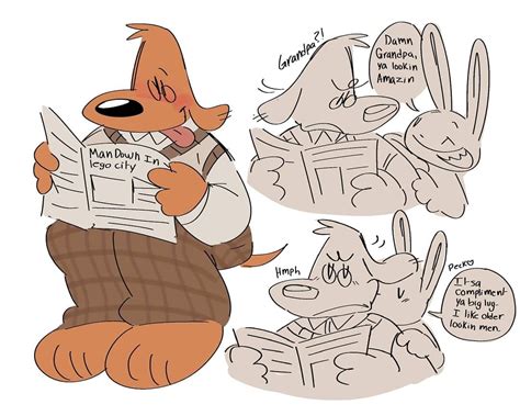 Sam And Max Posts Silly Rabbit In 2021 Character Design Cartoon