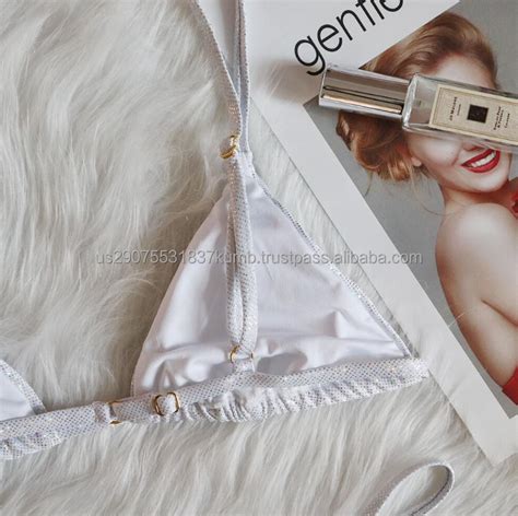 Usa Bikinis And Beachwear The New Women S Bathing Suit Three Point Thong Bikini Sexy Shiny