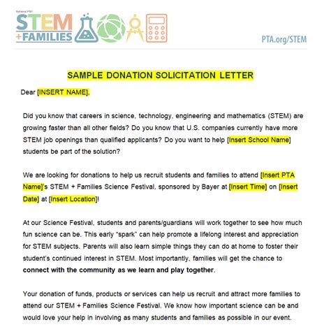 20 Best Solicitation Letter Samples In Ms Word Templates Show