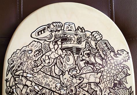 Skateboard Doodle Art On Behance