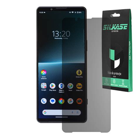 Folie privacy mata SILKASE pentru Sony Xperia 10 V, protectie ecran