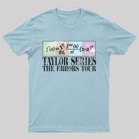 Geeksoutfit Taylor Series The Errors Tour T Shirt For Sale Online