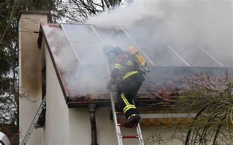 Brand In Einfamilienhaus Im Unterallg U Mit Hohem Sachschaden