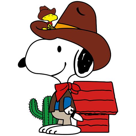 Snoopy Cowboy Greeting Card By Elizabeth J Campbell