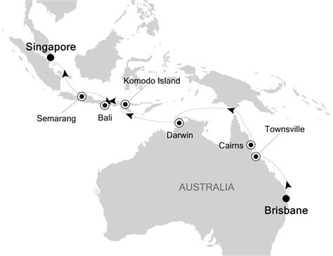 Brisbane To Singapore Silversea 16 Night Cruise From Brisbane To