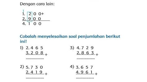 Soal Matematika Kelas 3 Sd Penjumlahan Dan Pengurangan Homecare24