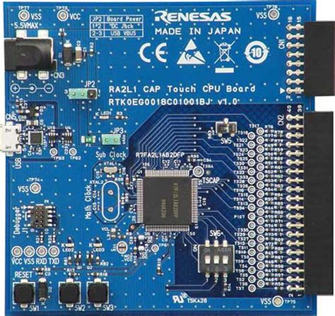 Renesas RA Microcontroller Evaluation Kits Embedded IOT Kits Renesas