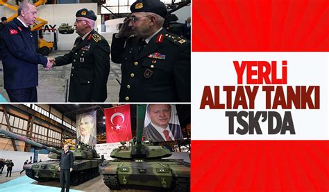 Cumhurbaşkanı Erdoğan Altay Tankının teslim törenine katıldı Akyazı