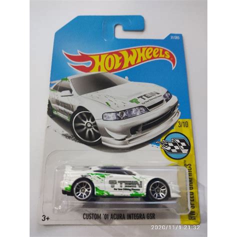 Hot Wheels Acura Integra GSR Shopee Malaysia