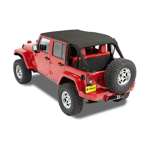 Bikini Header Safari Cable Style Black Diamond Wrangler Jku Portes